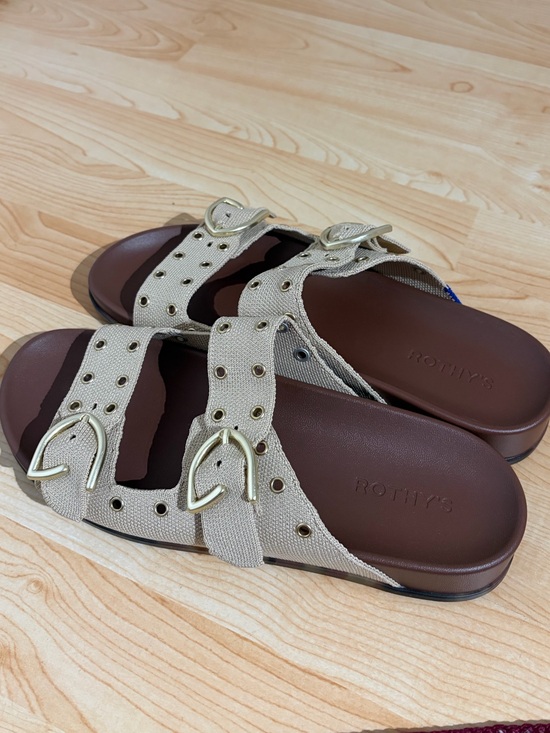 Rothy's Shoes - NEVER WORN Rothy’s Buckle Slides